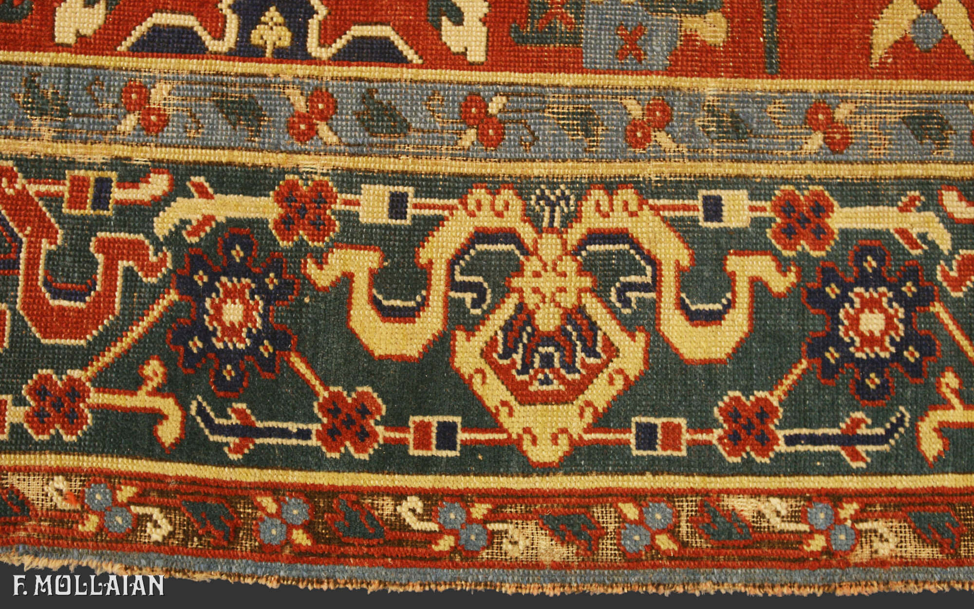 Teppich Türkisch Antiker Ushak (Oushak) n°:45993040